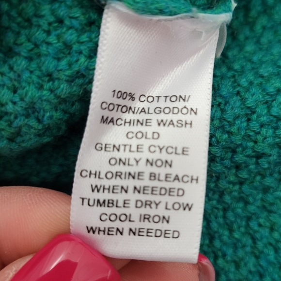 Loft Women's Size Small Green Knit Crew Neck Sweater Comfortable Textured - Picture 9 of 13